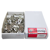 GENT TROUSER HOOK 2 PART MASSAG BRAND CHINA STAINLESS STEEL HIGH QUALITY 144 SETS